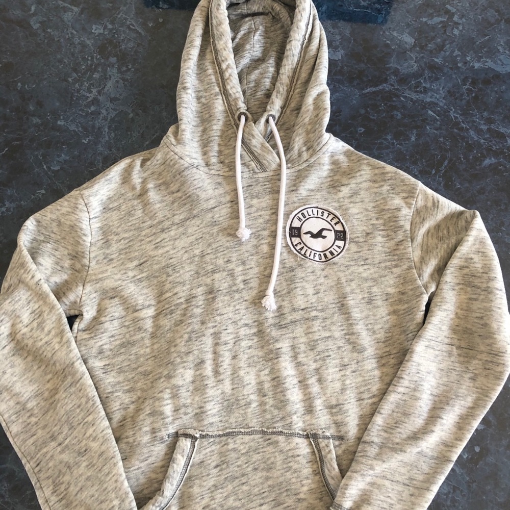 Hollister Hoodie Heather Grey